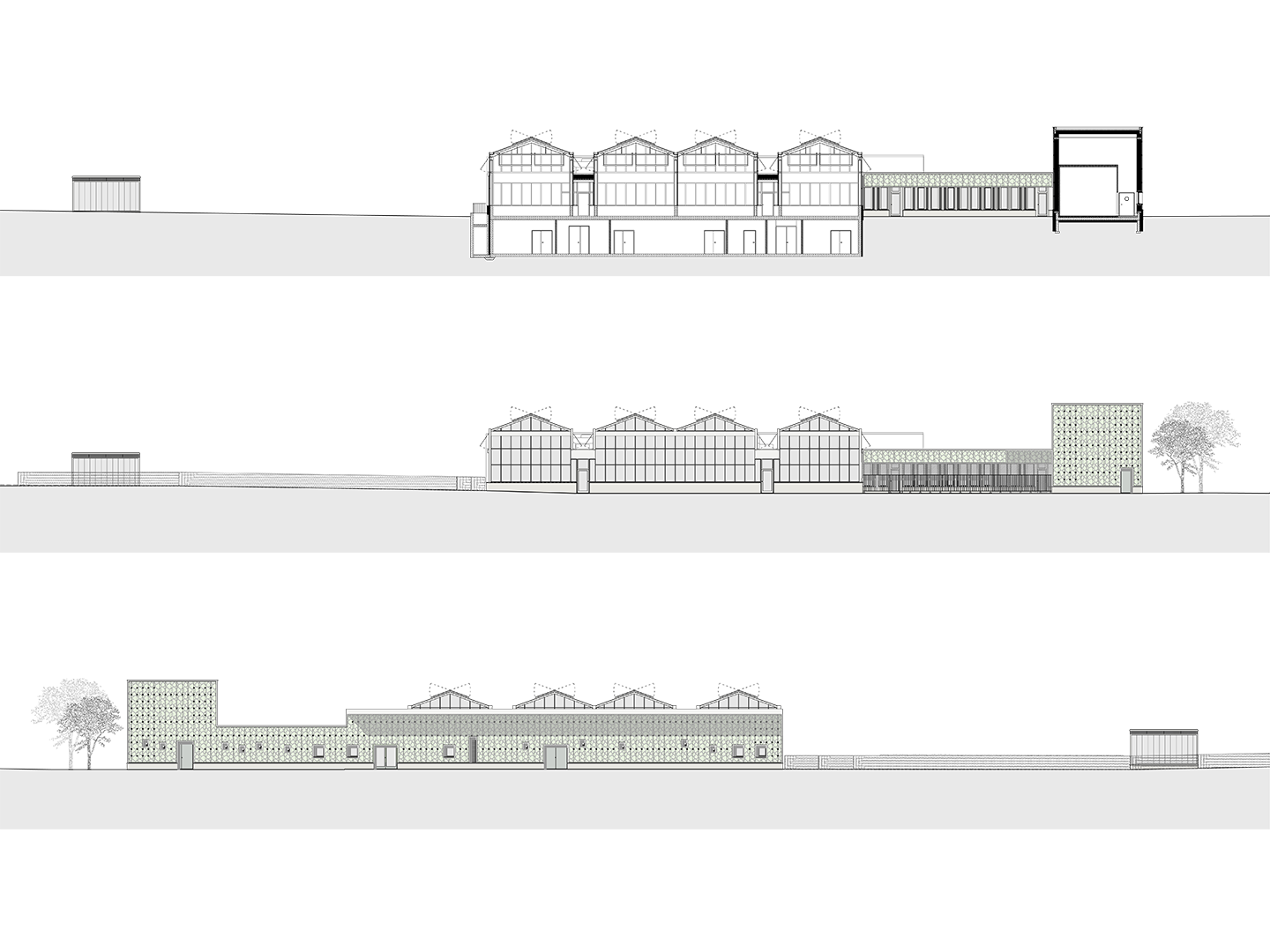 Greenhouse for tuition and research for the university of Berne, Untere Zollstrasse, Ostermundigen