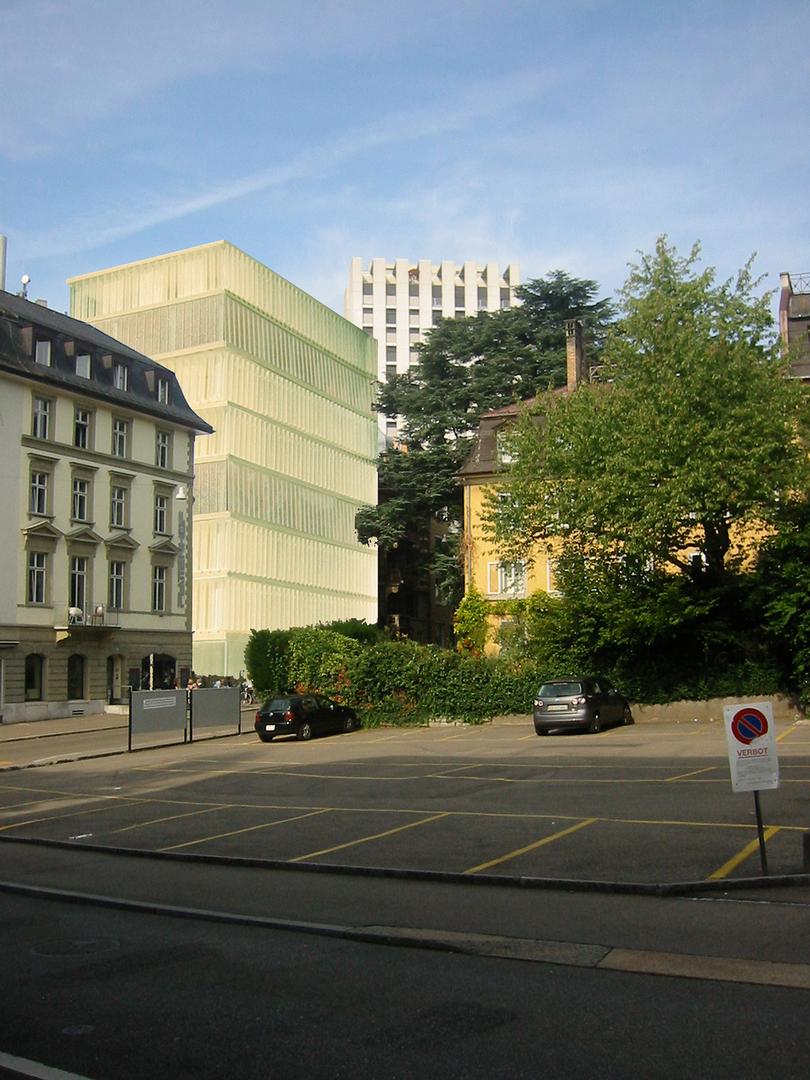 Institute building at Zurich University, Plattenstrasse, Zürich