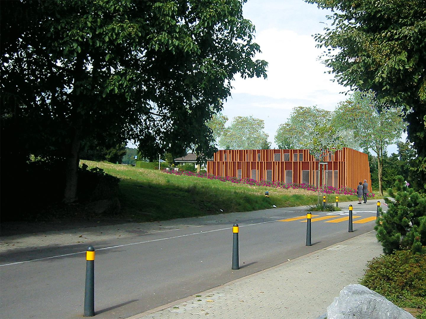 Parish hall Gerstacher , Leeacherstrasse, Ebmatingen