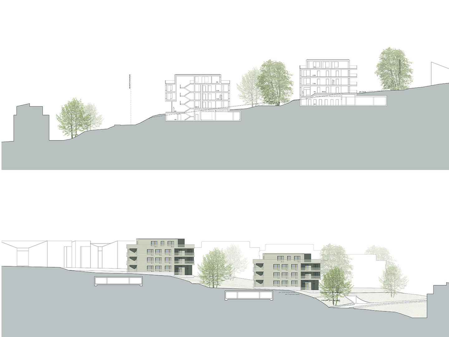 Residential development Rossweid, Rossweid, Gockhausen