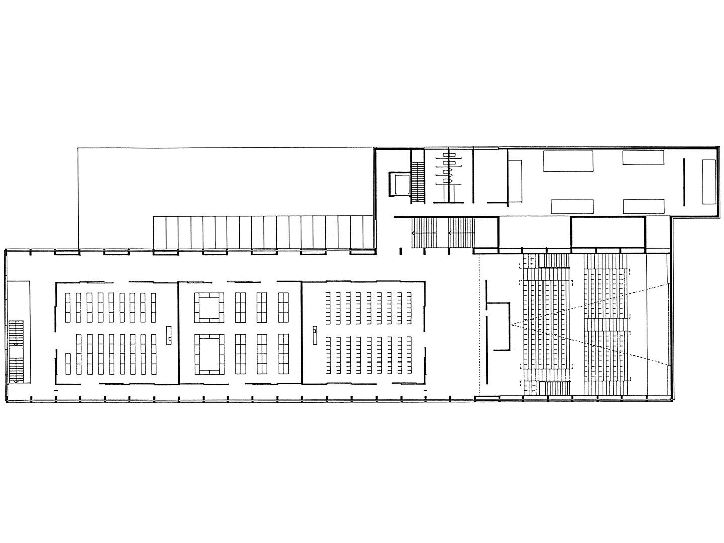 Army training building, Luzern