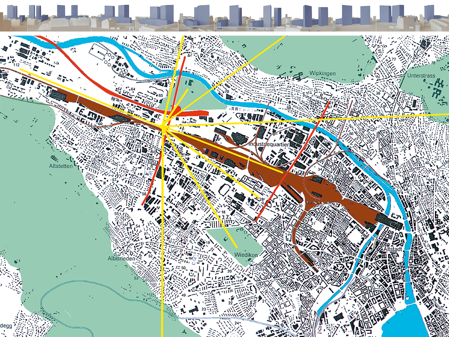 Pas de trois Westlink, Westlink, Zürich-Altstetten 